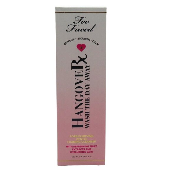 Too Faced HangoveRx Wash The Day Away Foaming Cleanser 4.23 fl oz NEW Face Wash - Picture 1 of 11